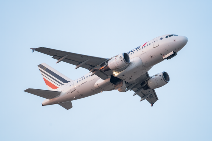 Air France-KLM Flugzeug im Einsatz