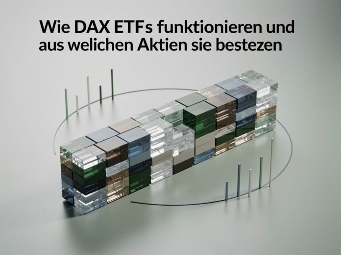 DAX ETF-Portfolio mit Aktien bedeutender deutscher Unternehmen im Überblick