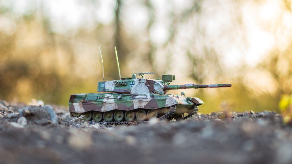Deutsche Panzerbrigade bei der Übung in Litauen