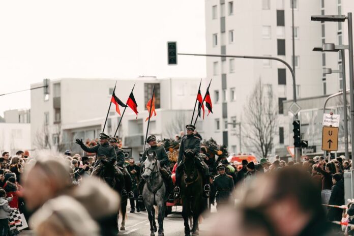 Deutsche Soldaten während einer Militärübung