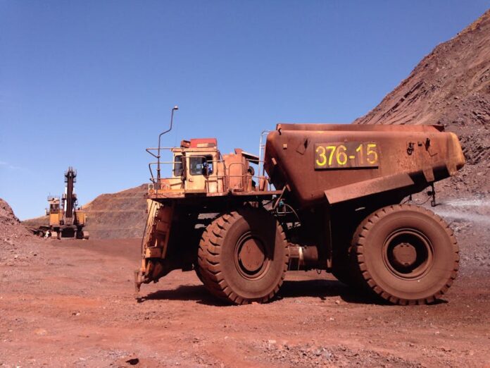 Eisenerzabbau in Australien