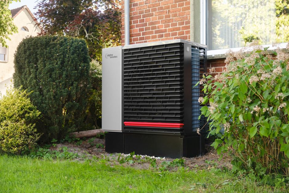Energieeffizientes Wohngebäude im Bau