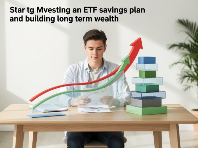 Junger Anleger startet ETF Sparplan für langfristigen Vermögensaufbau und finanzielle Sicherheit