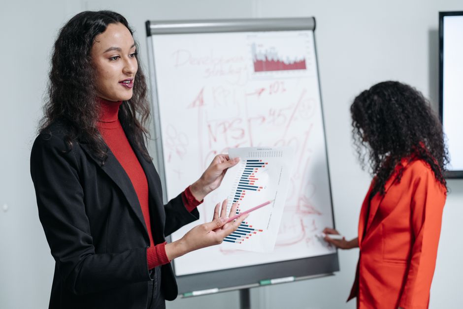 Frauen investieren erfolgreich in ihre Zukunft.