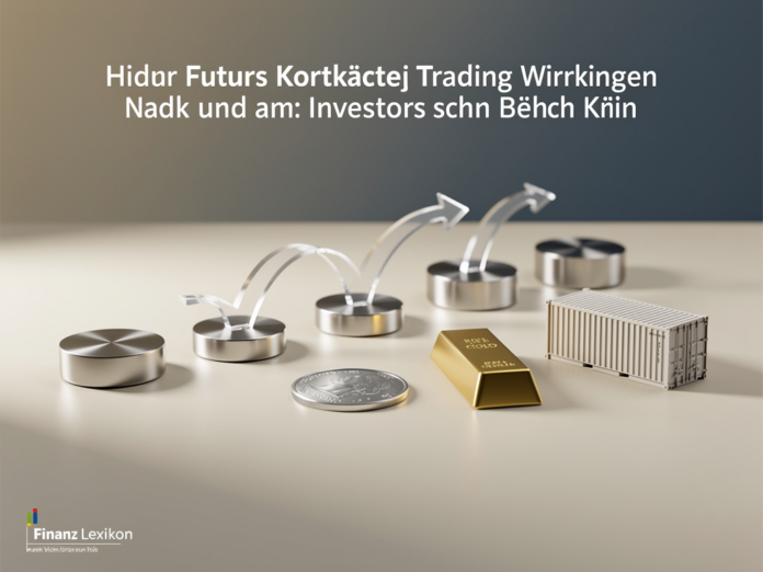 Grafische Darstellung des Futures Terminhandels mit Marktpreisen und Handelszeiten