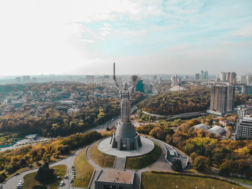 Gedenkstätte für die Helden der Ukraine in Kiew