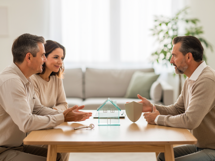 Illustration zum Thema immobilien kaufvertrag prüfen