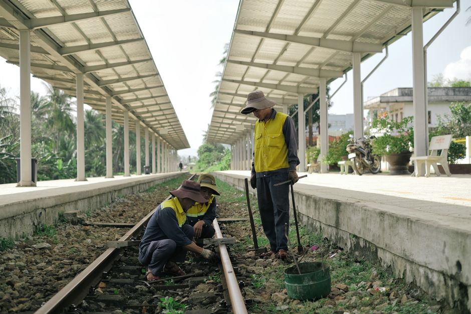 Mobile Handwerkerteams der Deutschen Bahn