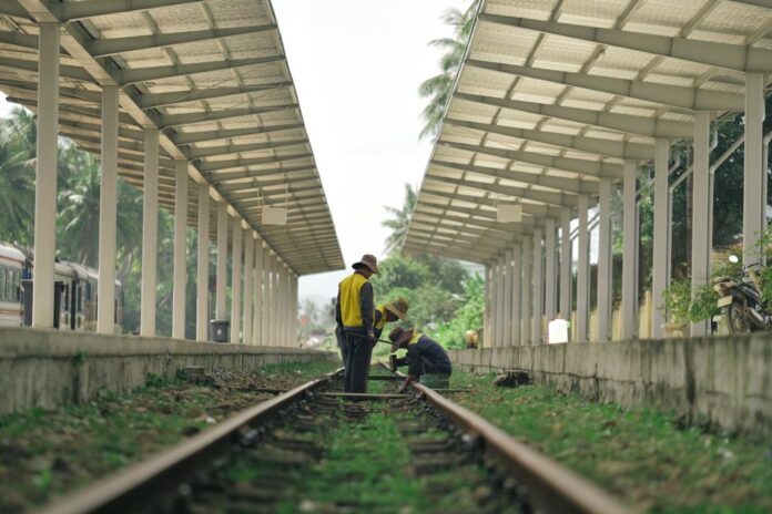 Mobile Handwerkerteams der Deutschen Bahn
