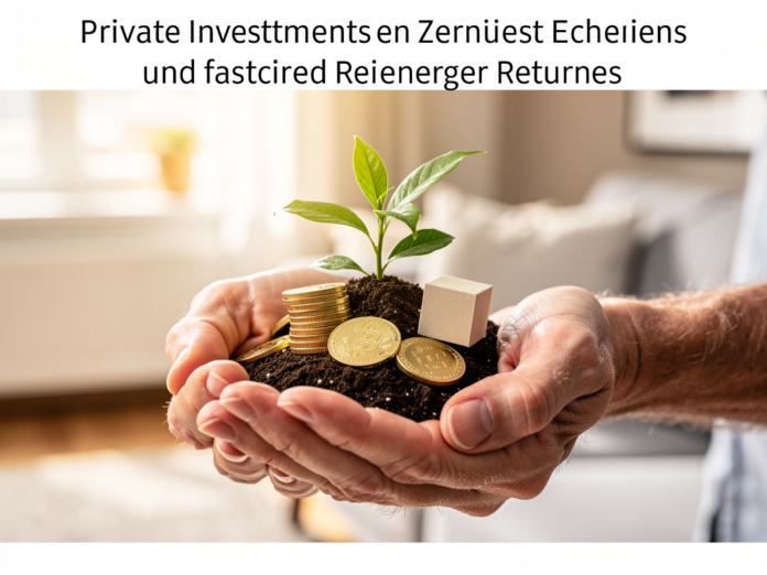 Privates Investment und Vorsorgekonzept für finanzielle Sicherheit im Alter