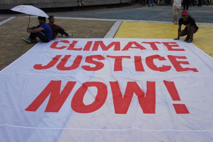 Protest gegen klimaschädliche Subventionen