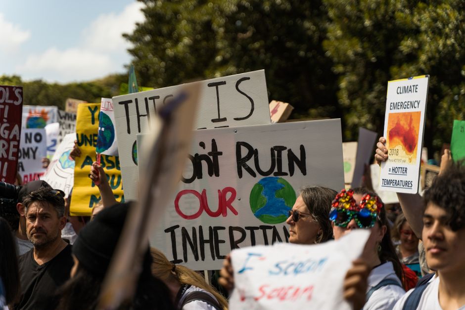 Protest gegen klimaschädliche Subventionen