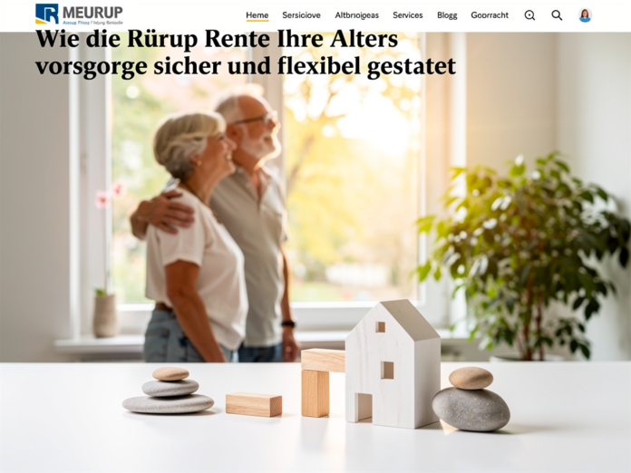 Selbstständiger prüft flexible und sichere Rürup Rente für Altersvorsorge