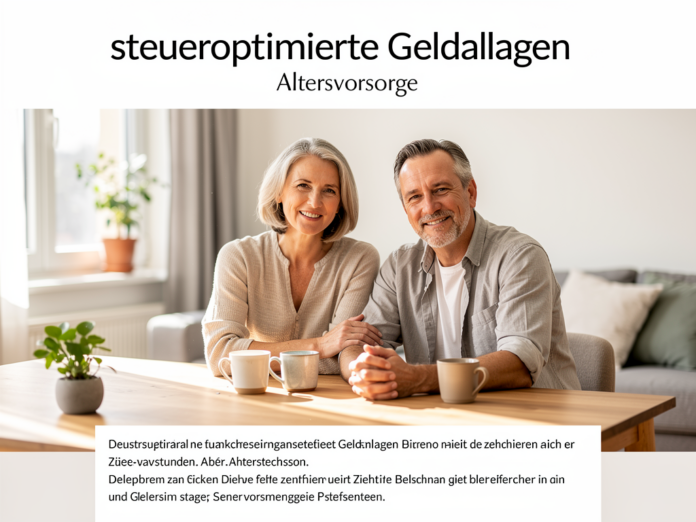 Mann berechnet steueroptimierte Geldanlagen zur sicheren Altersvorsorge am Laptop