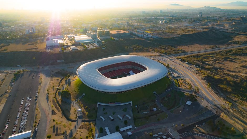 Tschechien gegen Mexiko im Estadio Azteca