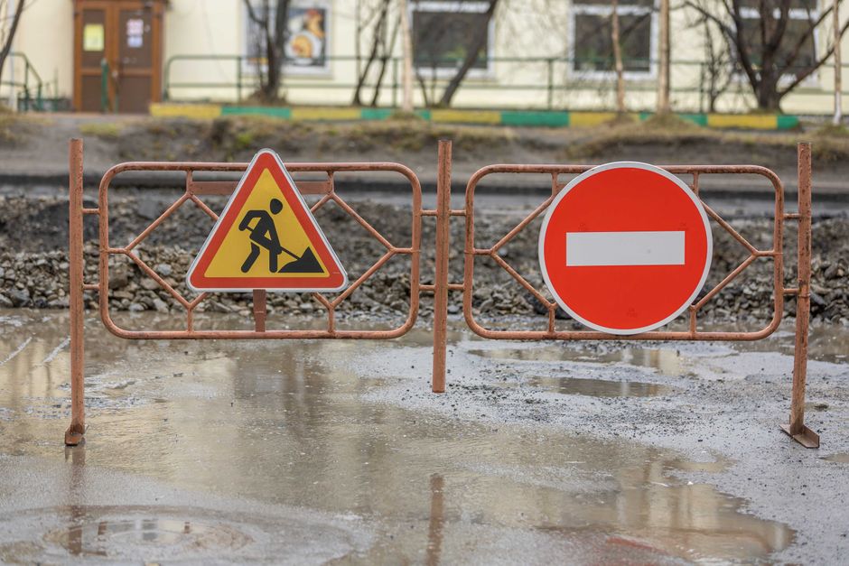 Verkehr auf Autobahnen während der Stauprognose
