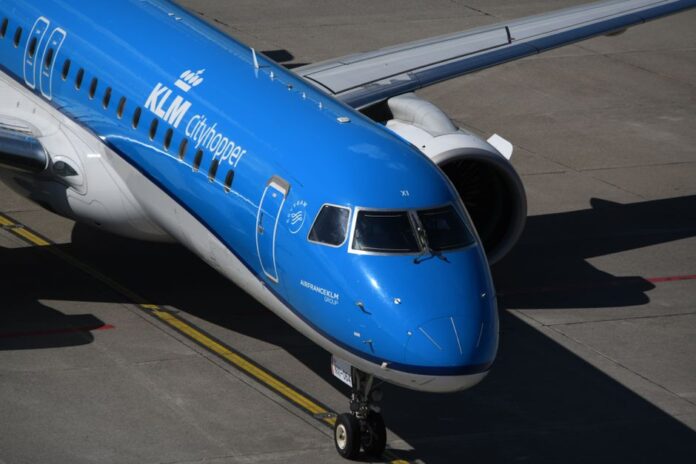 Air France-KLM Flugzeug im Einsatz