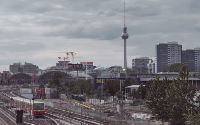 Bauarbeiten an der Ringbahn in Berlin