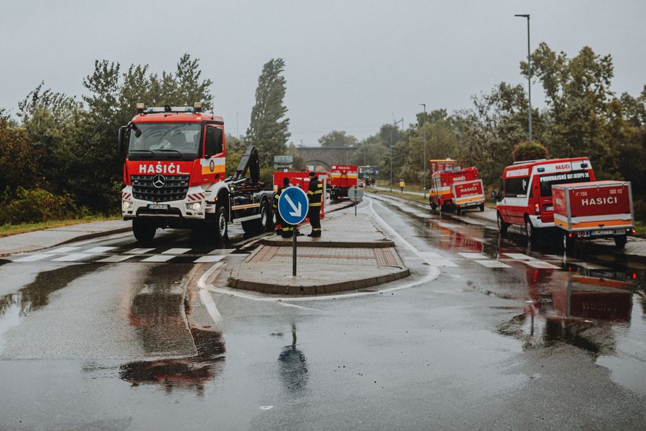 Daimler Truck Fahrzeuge auf der Straße
