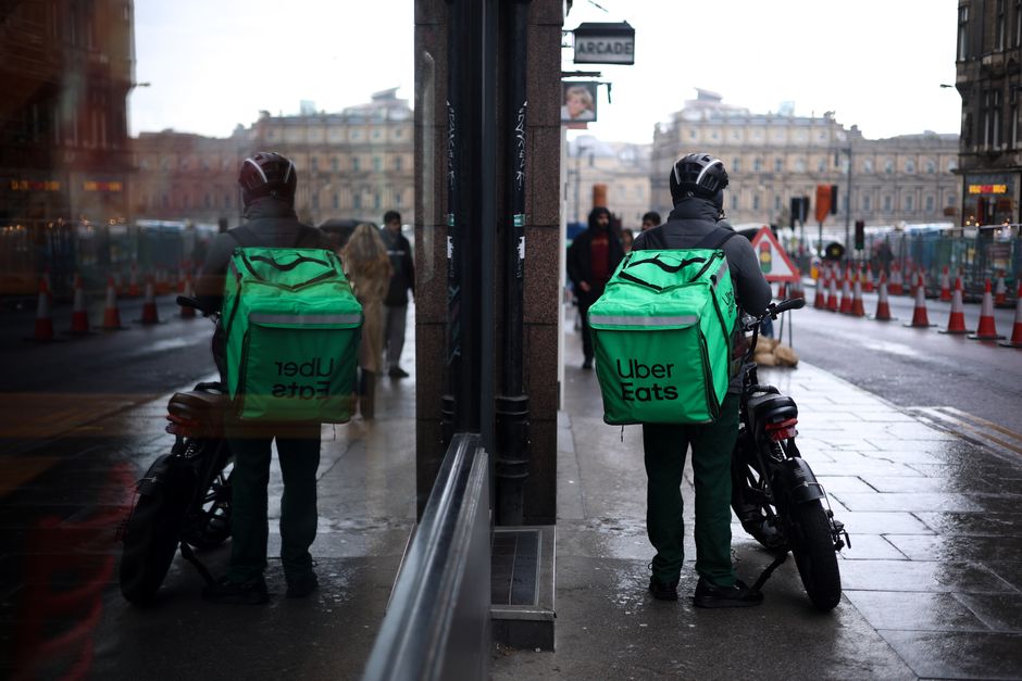Delivery Hero und Uber im Fokus