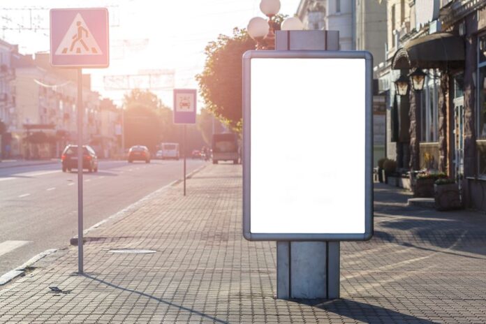 Digitale Werbung im urbanen Raum