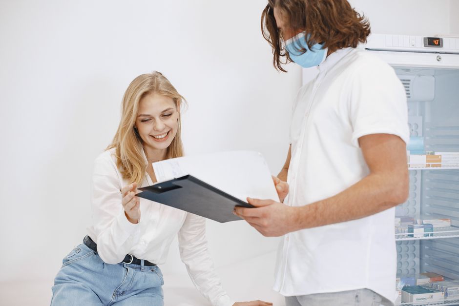 Haartransplantation in einer Klinik