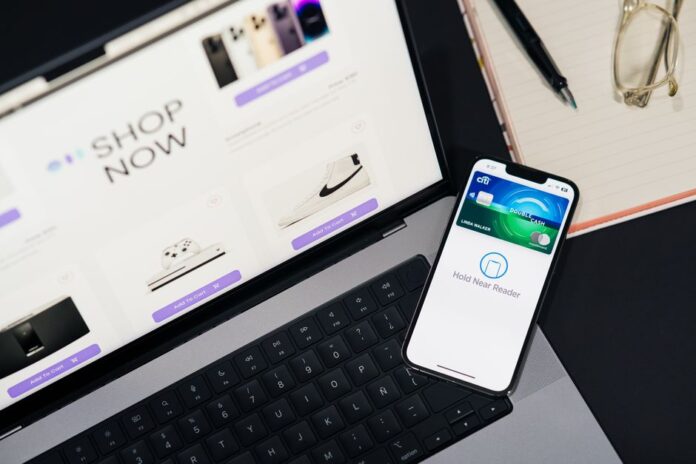 iPhone Bezahldienst in Aktion