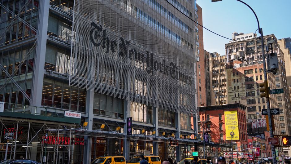 Journalisten der 'New York Times' im Einsatz