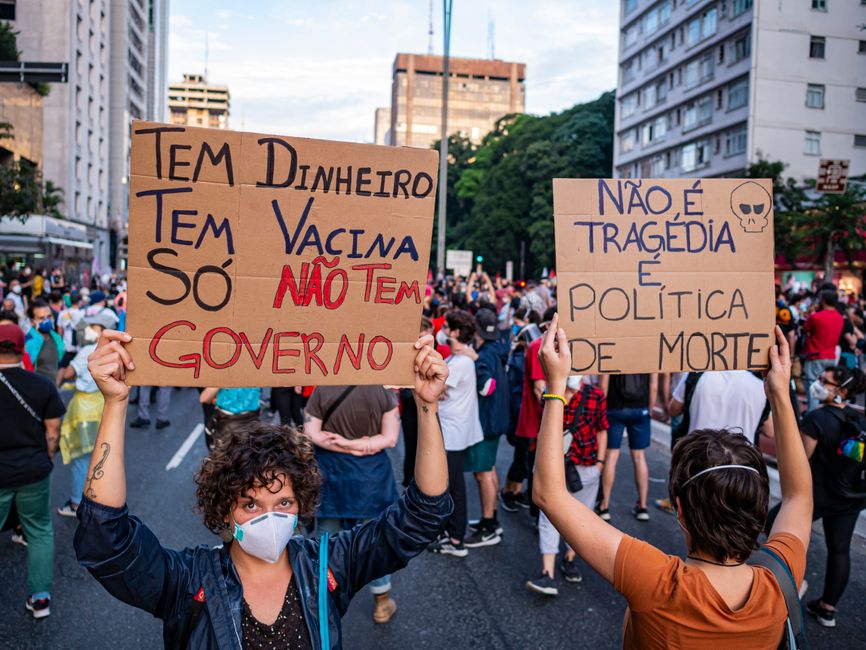 Politische Spannungen in Brasilien