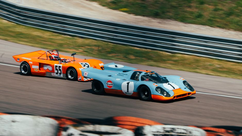Porsche Produktionsstätte in Aktion