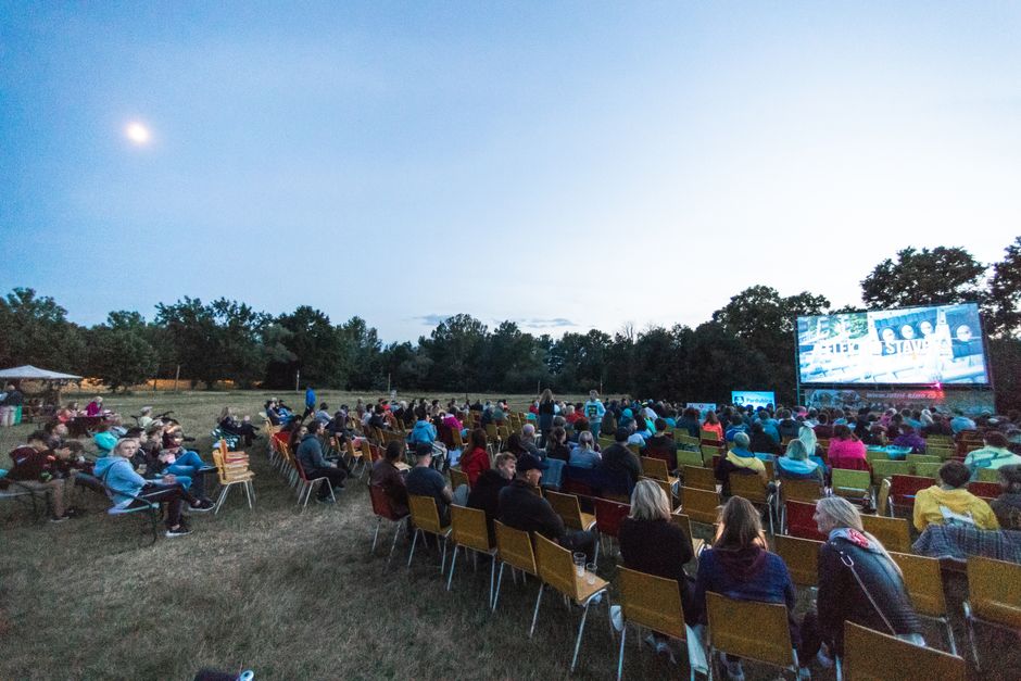 Public Viewing Event im Freien