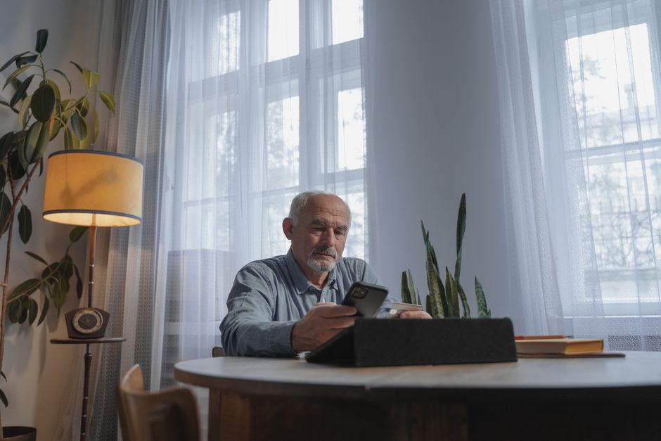 Rentner bei der Steuererklärung