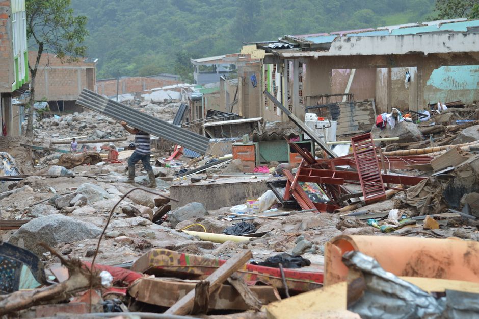 Schäden nach dem Erdbeben in Venezuela