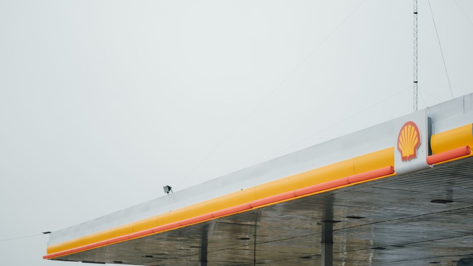Shell-Tankstelle in Südafrika