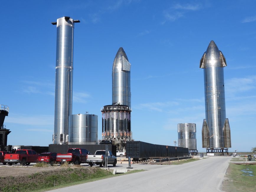 SpaceX Starship beim Testflug