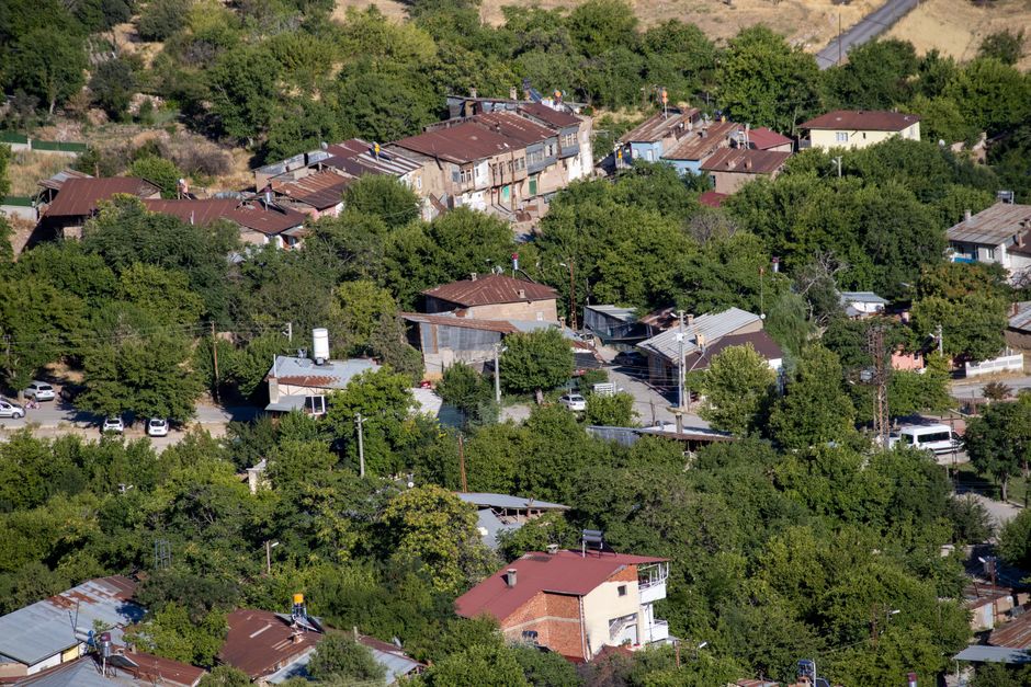 Touristen in griechischen Städten