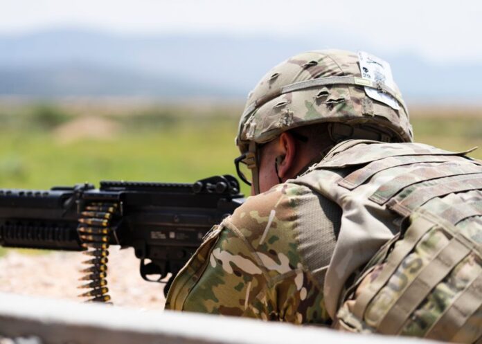 US-Soldat im Einsatz im Iran-Krieg