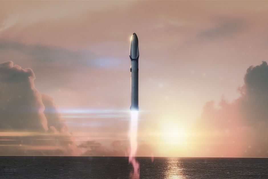 Wiederverwendbare Rakete im Einsatz