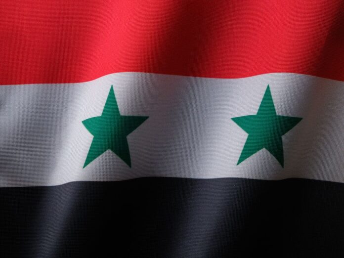 Demonstration in Syrien nach dem Urteil gegen Assad.