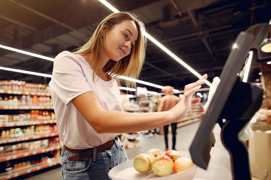 Digitale Kassenbons im Supermarkt