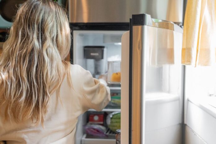 Energieeffizienter Kühlschrank in der Küche