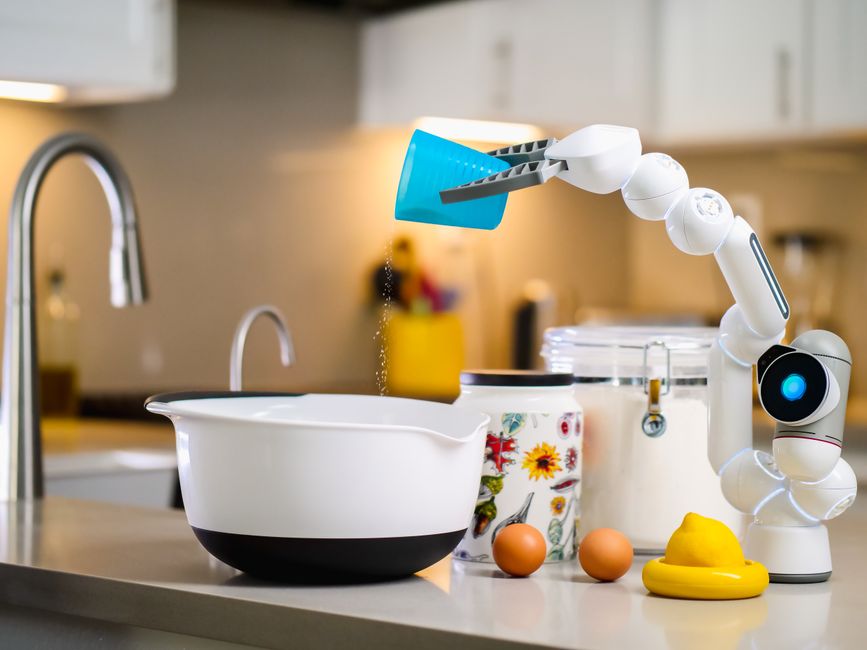 Humanoide Roboter im Haushalt