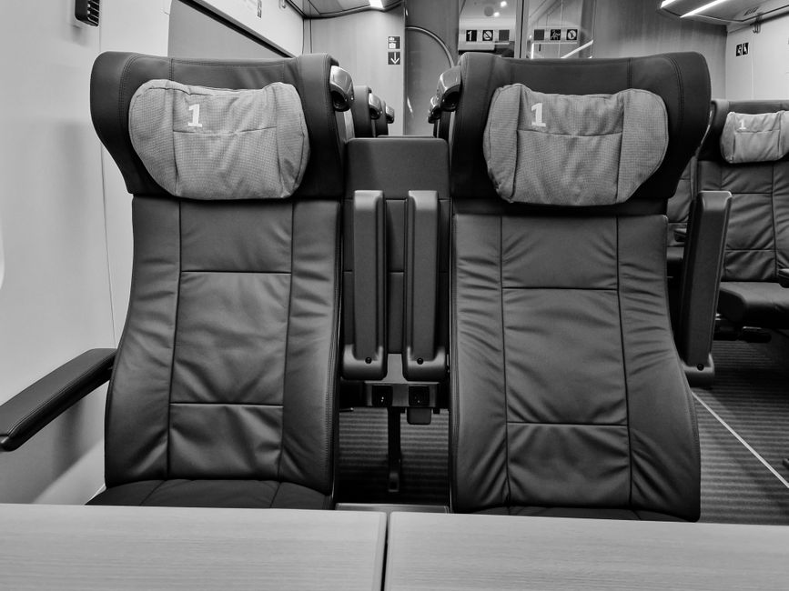 Komfortable Business Class im Boeing 787