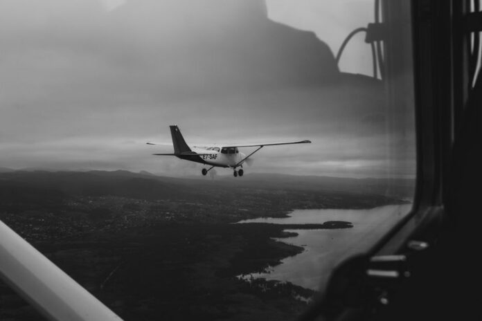 Lufthansa Piloten im Cockpit