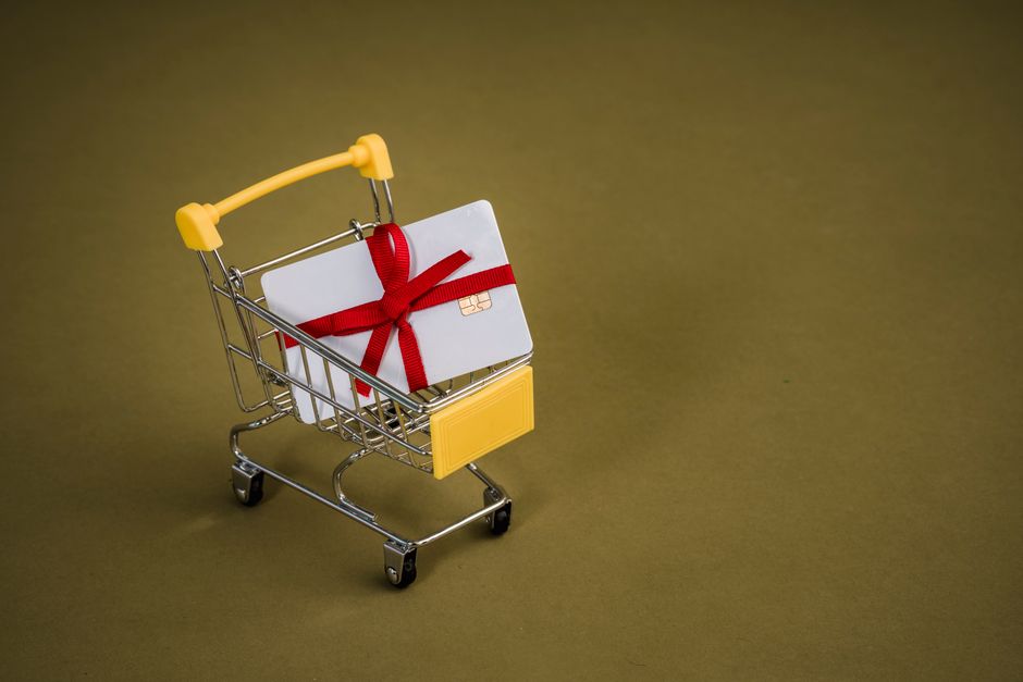 Online-Shopping mit Kreditkarte