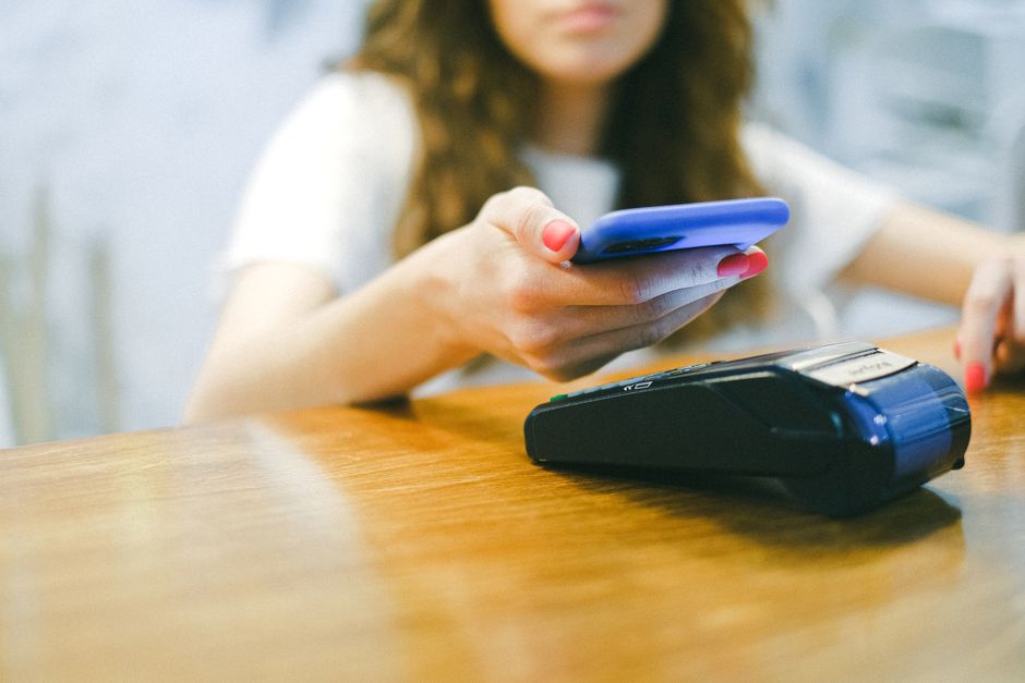Payback Amex Kreditkarte im Einsatz
