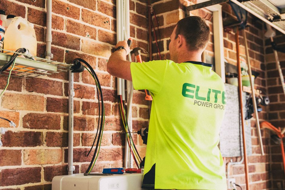 Photovoltaikanlage auf einem Wohnhaus