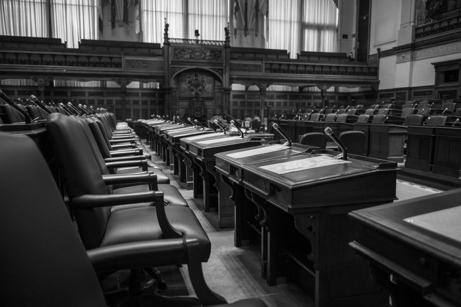 Politische Debatte im Thüringer Landtag