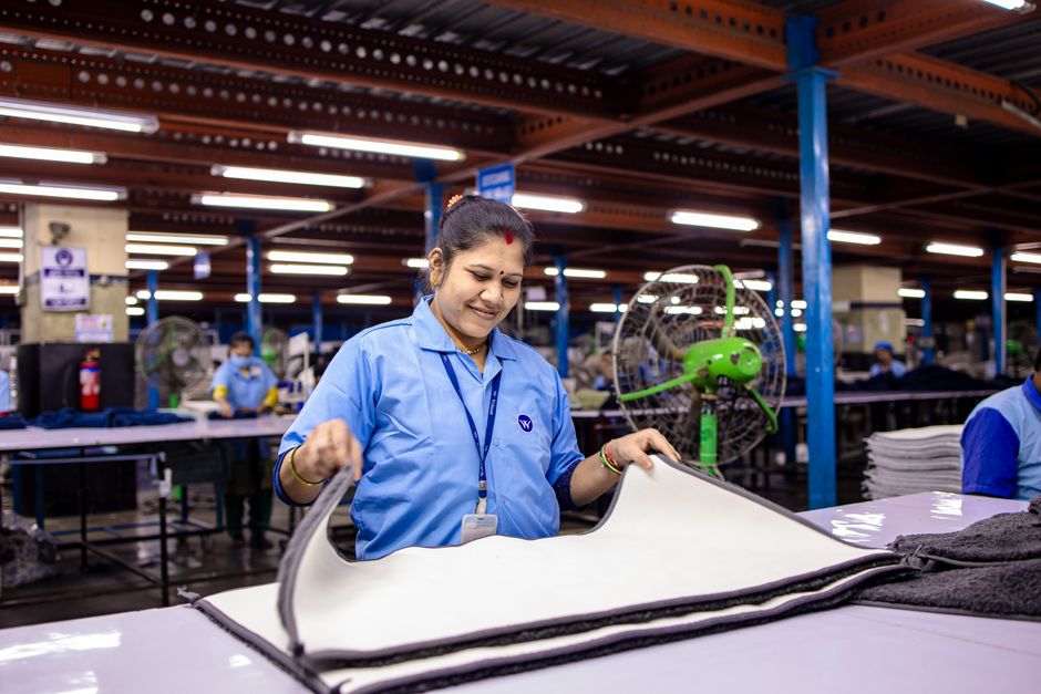 Produktion in der Autoindustrie