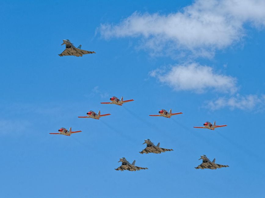 Russisches Flugzeug über Finnlands Luftraum